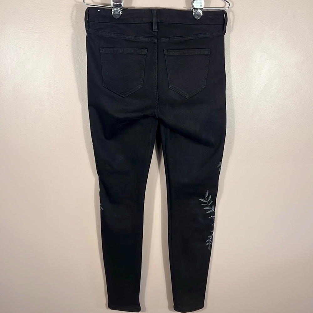 Liverpool Embroidered Skinny Jeans - Picture 5 of 8